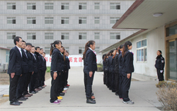 山东中煤工矿集团开展军训活动