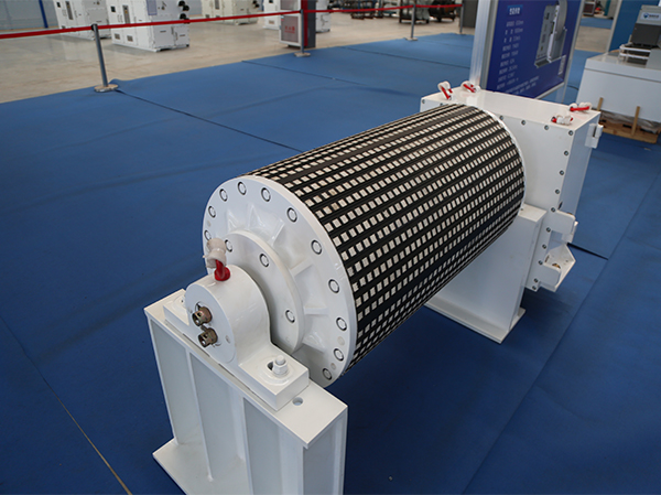 矿用隔爆兼本安型永磁同步变频调速一体式电动滚筒