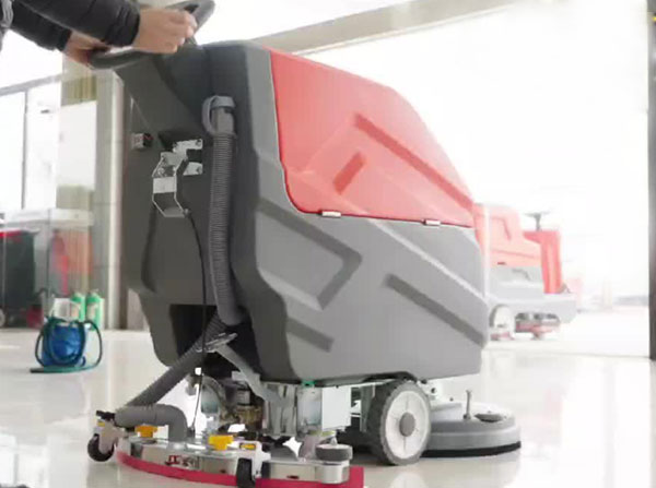 室内手推洗地车