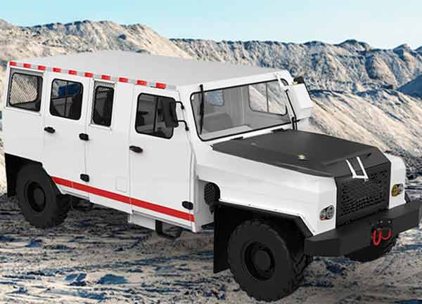 WC8RE矿用防爆柴油机无轨胶轮车