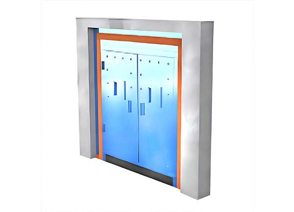 抗地压无压风门