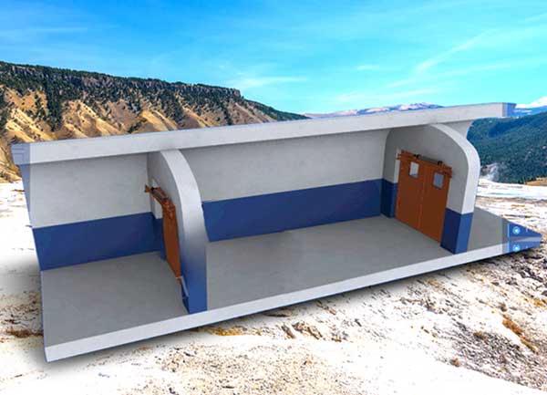 矿用全自动远程控制风门