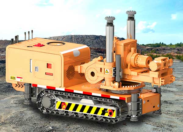 煤矿用履带式全液压坑道钻机
