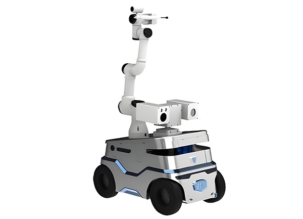 轮式智能停送电机器人