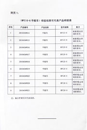 国家级检验报告