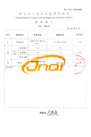 市级检验报告