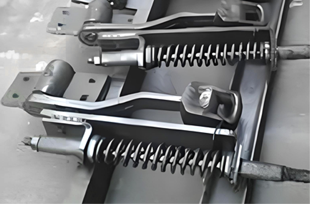 弹簧扳道器无卡阻现象