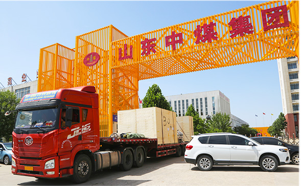 砂浆喷涂机物流发货