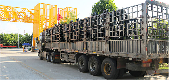 砂浆喷涂机物流发货