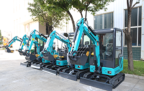 23小型挖掘机展示