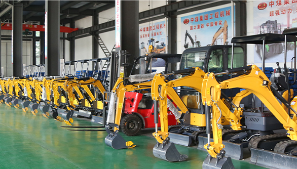 09小型挖掘机实力厂家