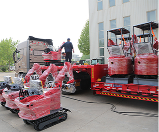 30W小型挖掘机发货