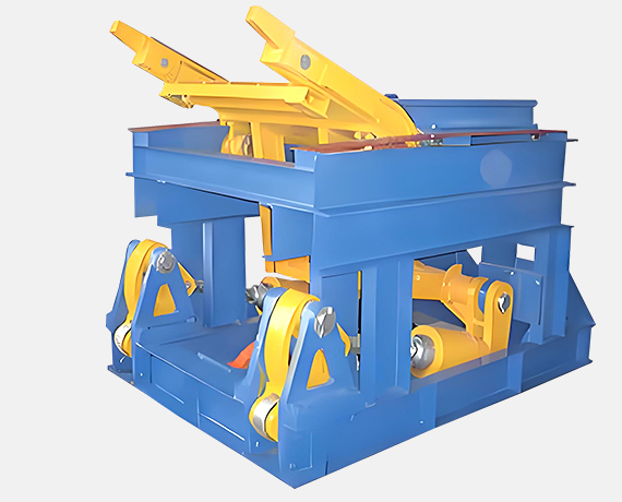 YTK型开闭式托罐摇台稳罐功能