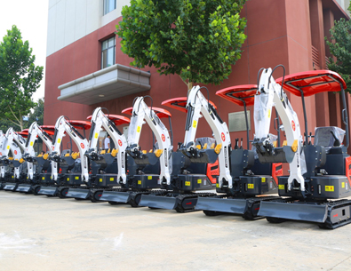 30小型挖掘机发货