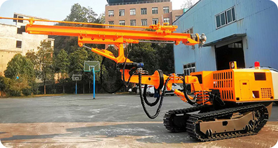 凿岩台车钻孔效率快