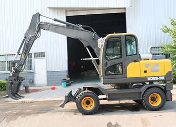 95型轮式抓木机