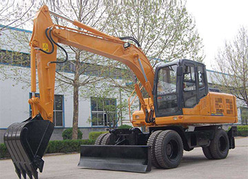轮胎式液压挖掘机