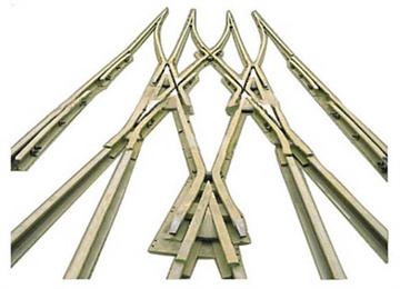 轨道用对称道岔