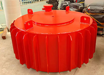 圆盘式电磁除铁器