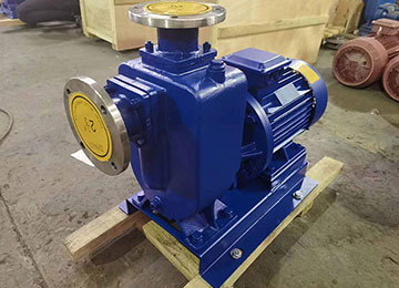 ZW型自吸式无堵塞排污泵