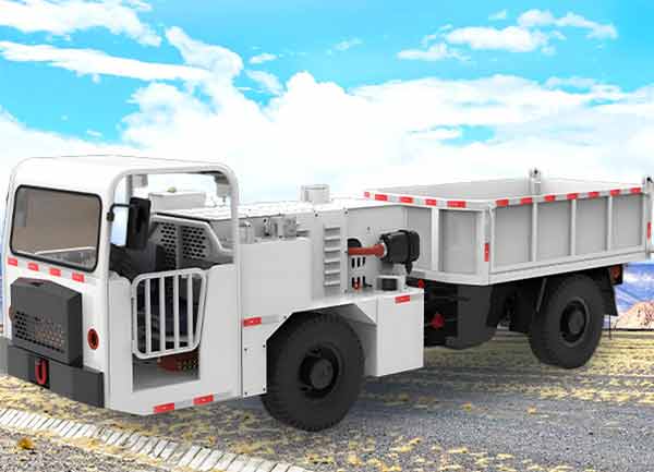 WCJ4E矿用防爆柴油机无轨胶轮车