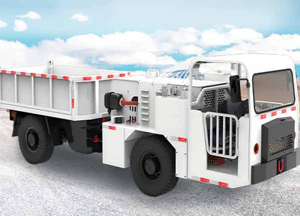 WCJ4E矿用防爆柴油机无轨胶轮车