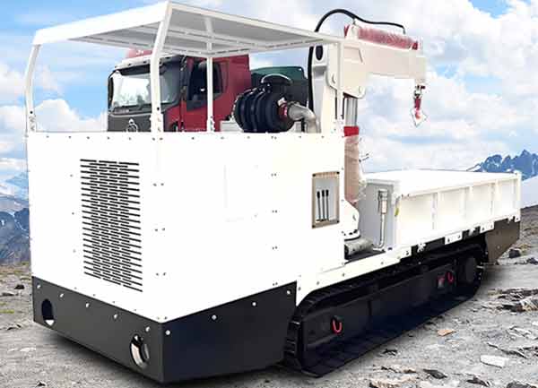 8吨矿用履带式搬运车