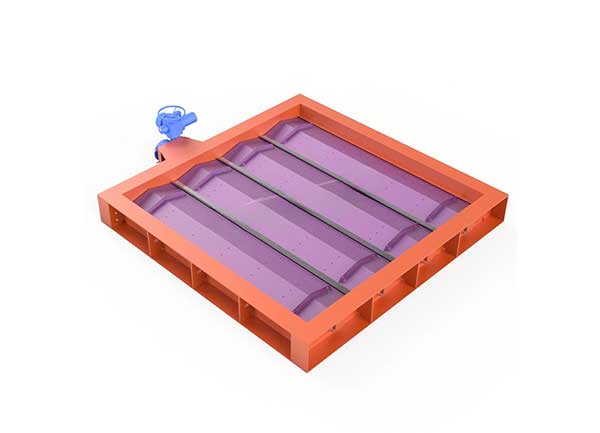 矿用主通风机风道风门