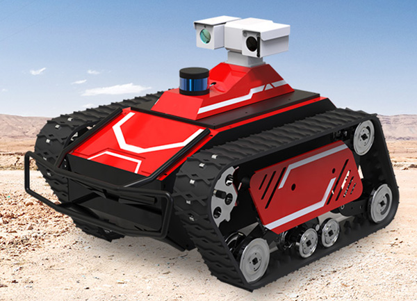 履带式侦察巡检机器人