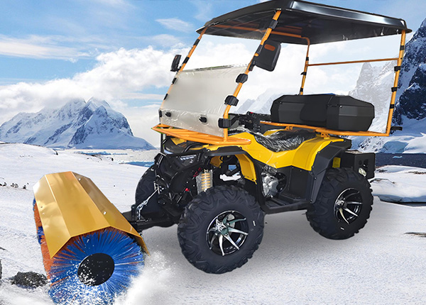 多功能四驱扫雪车