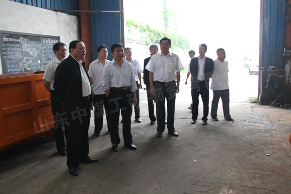 /热烈欢迎济宁市国家税务局领导莅临山东中煤工矿集团参观指导/