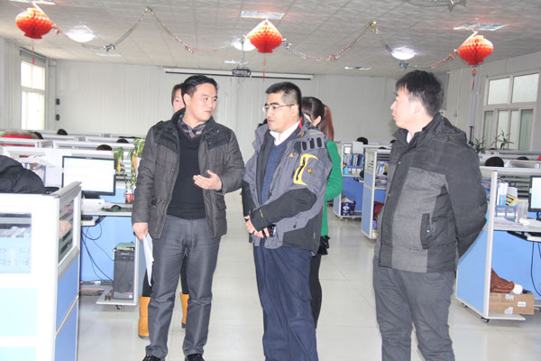 /热烈欢迎中国移动济宁高新区分公司领导莅临参观/