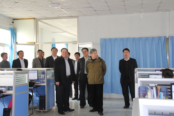 /山东省电子商务协会秘书长莅临山东中煤工矿集团指导工作/