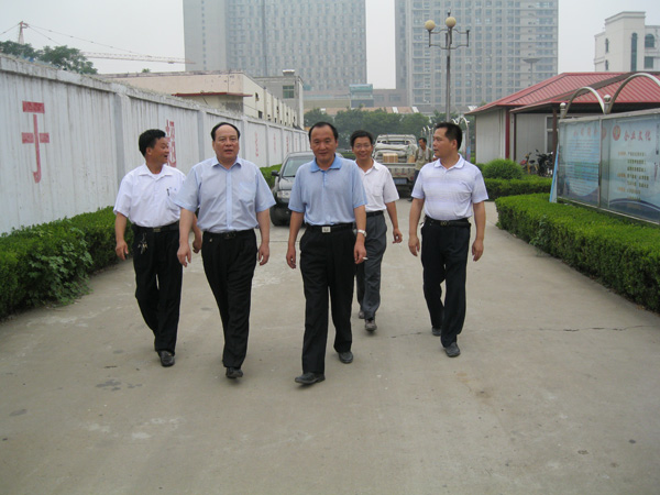 /郓城煤矿领导来山东中煤工矿集团参观指导/