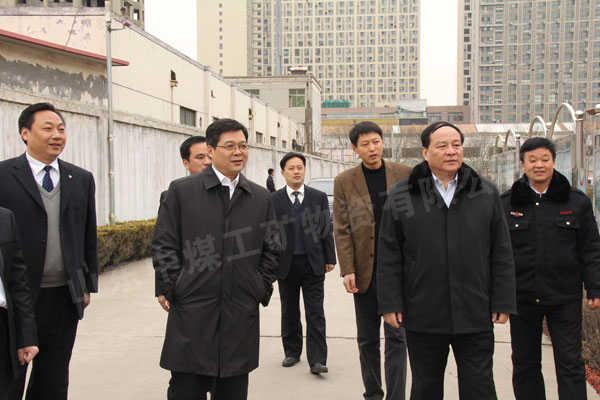 /济宁市中区李新斗区长等领导莅临集团检查指导/