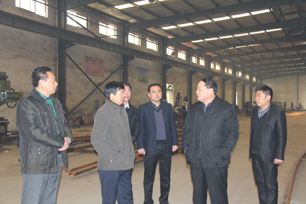 /热烈欢迎安监局领导莅临山东中煤指导工作/