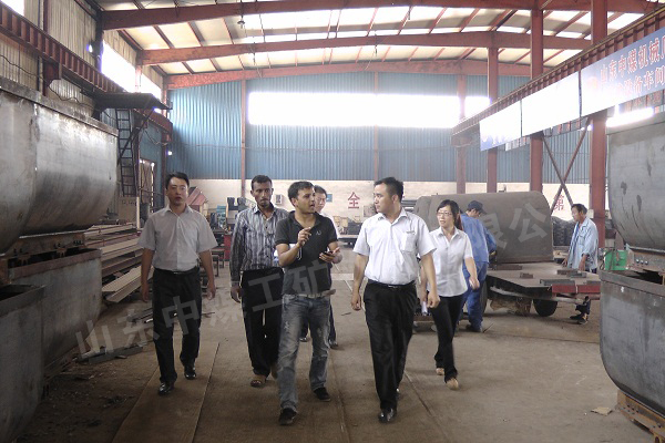 /也门某大型国际贸易公司客商来山东中煤工矿集团考察采购/