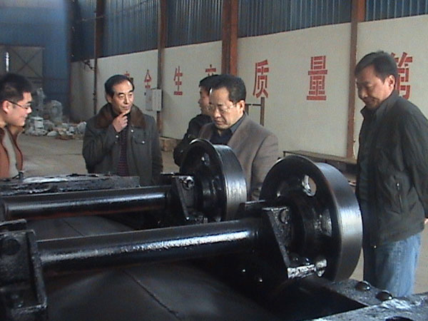 /安居煤矿领导来我集团参观考察/