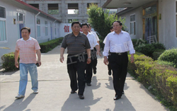 热烈欢迎山东机械设备成套局济宁分局郑局长来中煤集团参观指导