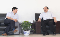 中国建设银行济宁分行领导莅临山东中煤工矿集团考察