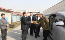 山东省电子商务协会秘书长莅临山东中煤工矿集团指导工作