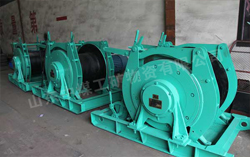 山东中煤工矿集团矿用大型提升设备销往山西