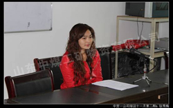 中煤中贸公司业务经理张秀梅对中贸一团队员工进行商务培训