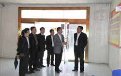 济宁市人力资源和社会保障局领导莅临山东中煤工矿集团参观指导