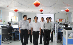 热烈欢迎济宁市商务局领导莅临山东中煤工矿集团