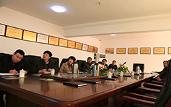 热烈欢迎高新区领导一行莅临山东中煤工矿集团指导工作