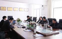 山东中煤工矿集团与中国工程机械商贸网达成初步合作协议