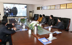 热烈欢迎济宁职业技术学院领导一行莅临山东中煤工矿集团