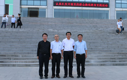 中煤集团领导赴山东外事翻译学院威海校区考察合作