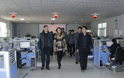 热烈欢迎山东外事翻译职业学院领导莅临中煤集团考察合作